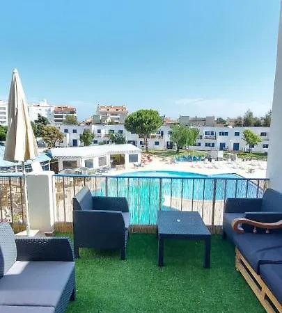 Alvor Balcony With Pool By Homing Апартаменты Алвор